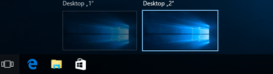 Desktop wechseln