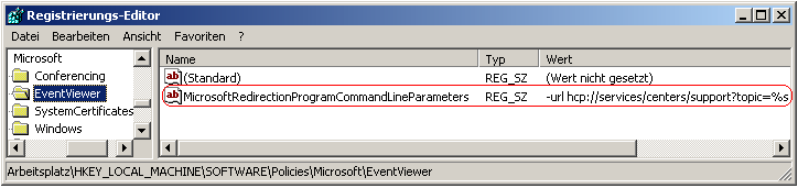 MicrosoftRedirectionProgramCommandLineParameters
