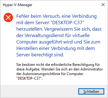 Hyper-V-Manager