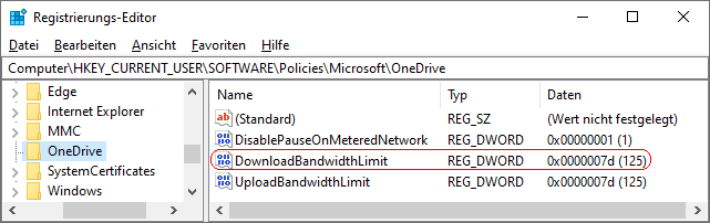 DownloadBandwidthLimit