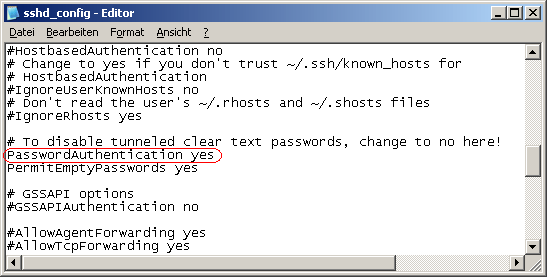 sshd_config