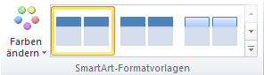 SmartArt-Formatvorlagen
