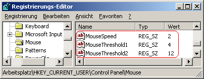MouseSpeed